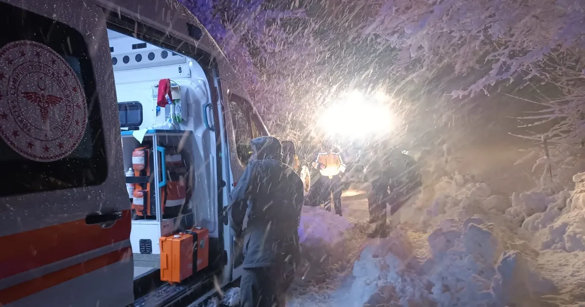 Malatya’da karda mahsur kalanlar kurtarıldı