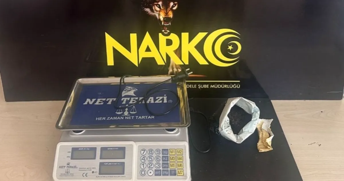 Düzce’de uyuşturucu operasyonunda 1 şüpheli yakalandı