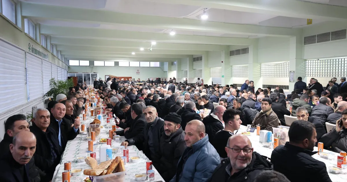 Ağrı’da pancar üreticileri iftarda buluştu