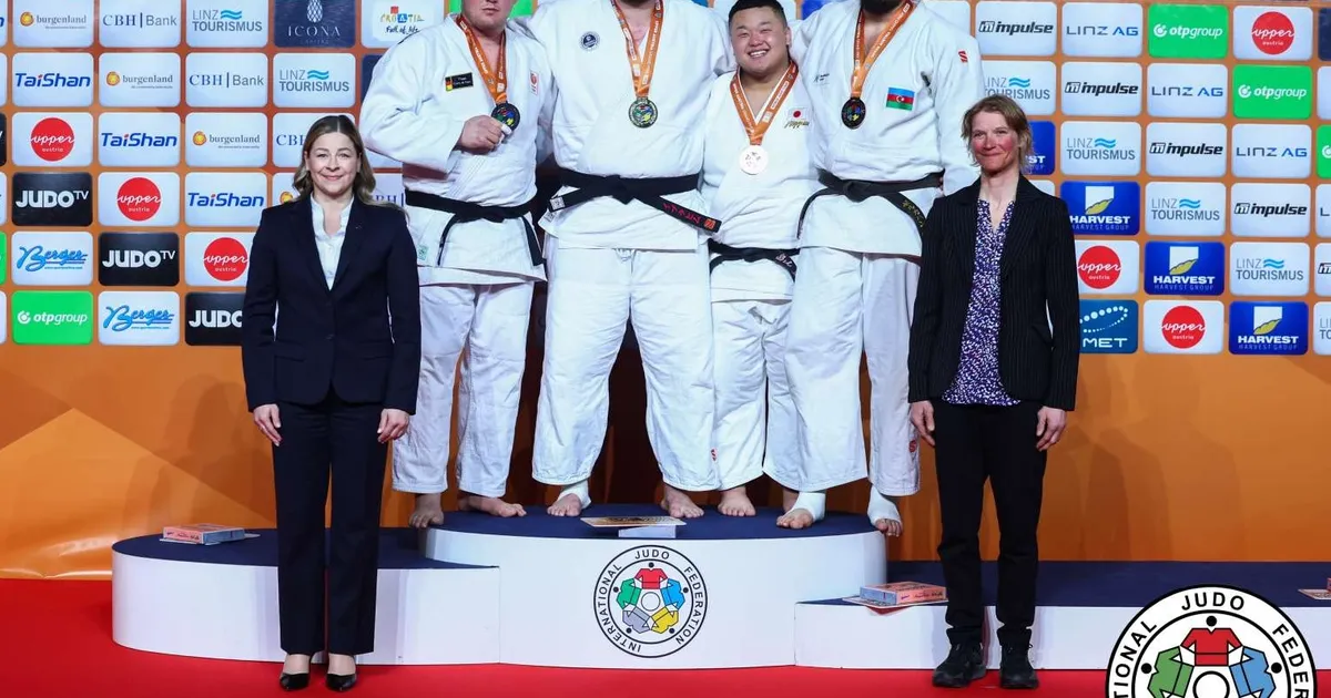 Kocaelili milli judocu Tataroğlu’ndan Avusturya’da altın zafer