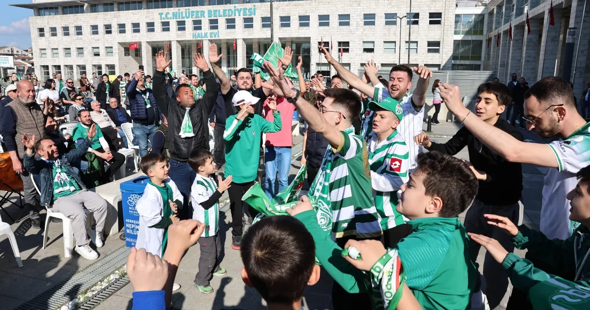 Bursa’da şampiyonluk heyecanı Nilüfer’de zirve yaptı