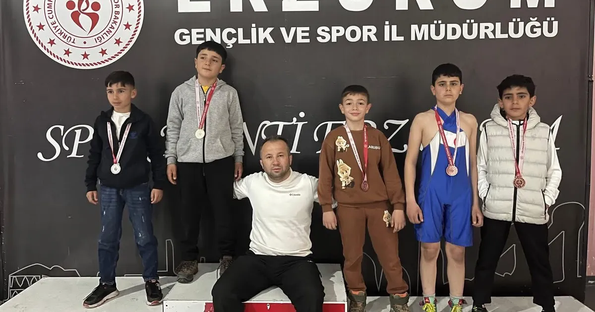 Erzurum Pasinler’de güreşin kalbi atıyor