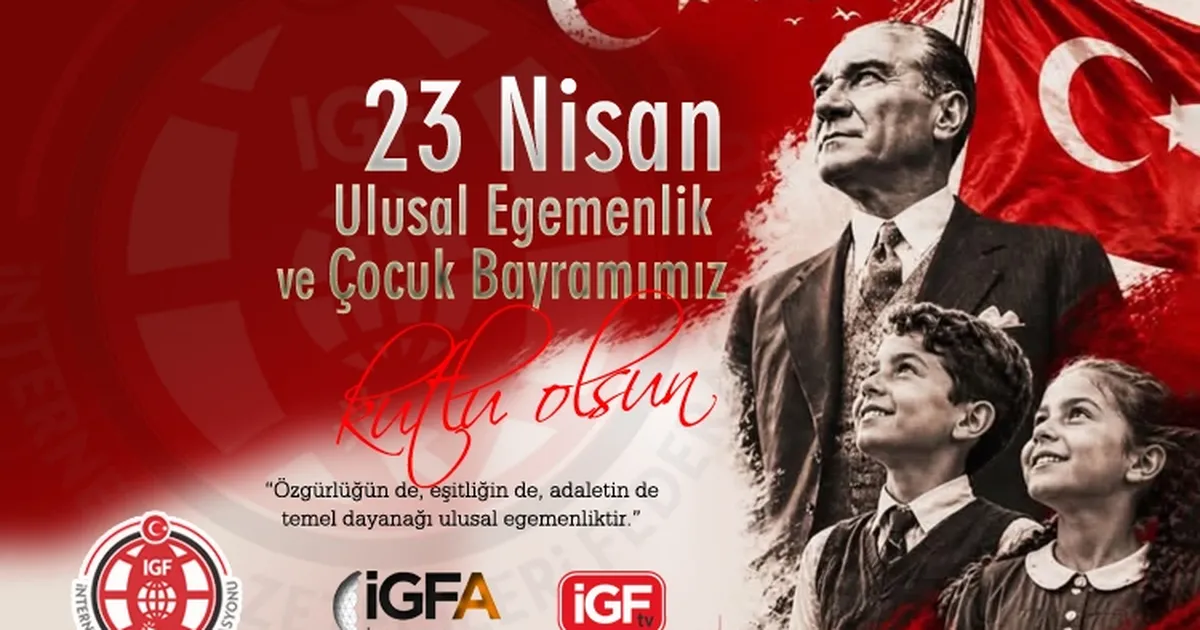 Küçük hanımlar, küçük beyler… Yaşasın 23 Nisan