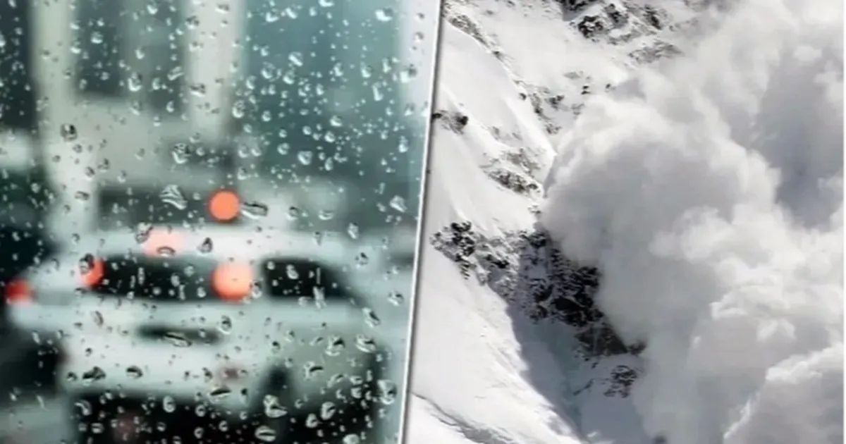 Meteoroloji’den kuvvetli yağış ve çığ uyarısı