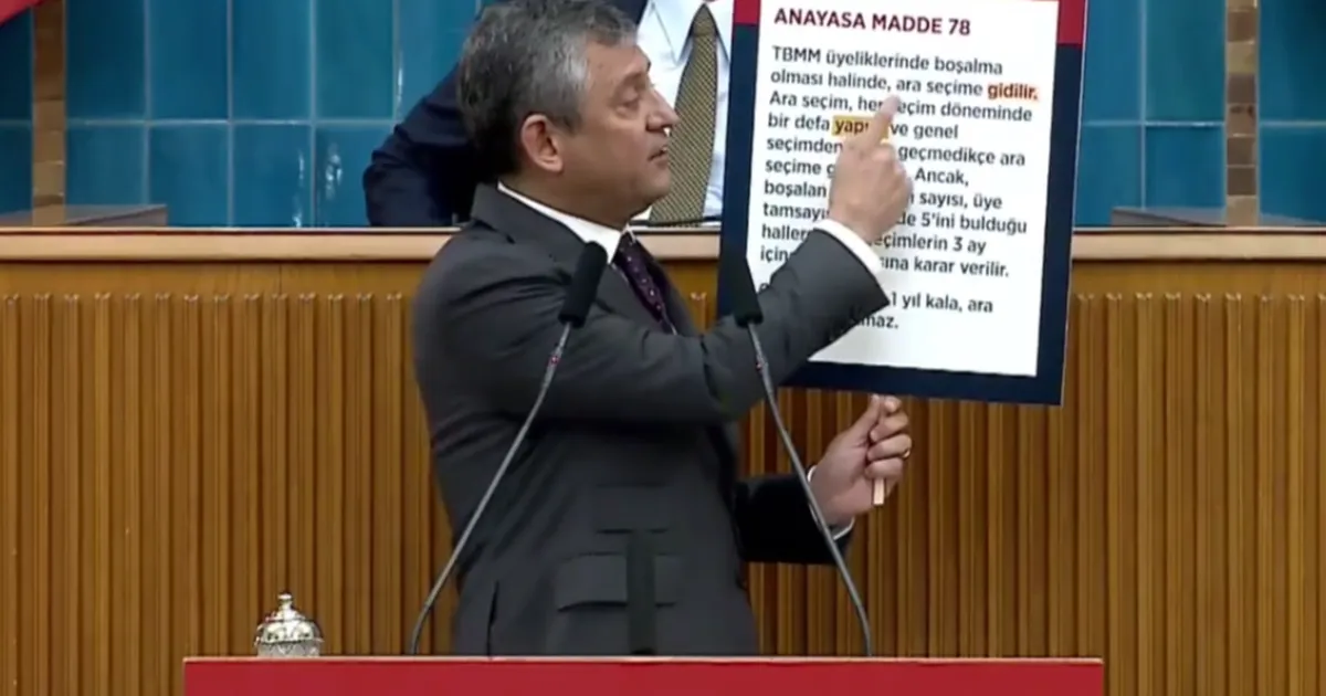 Özgür Özel’den sert ara seçim çıkışı! Ya yapılacak ya korkaklar tarihe yazılacak