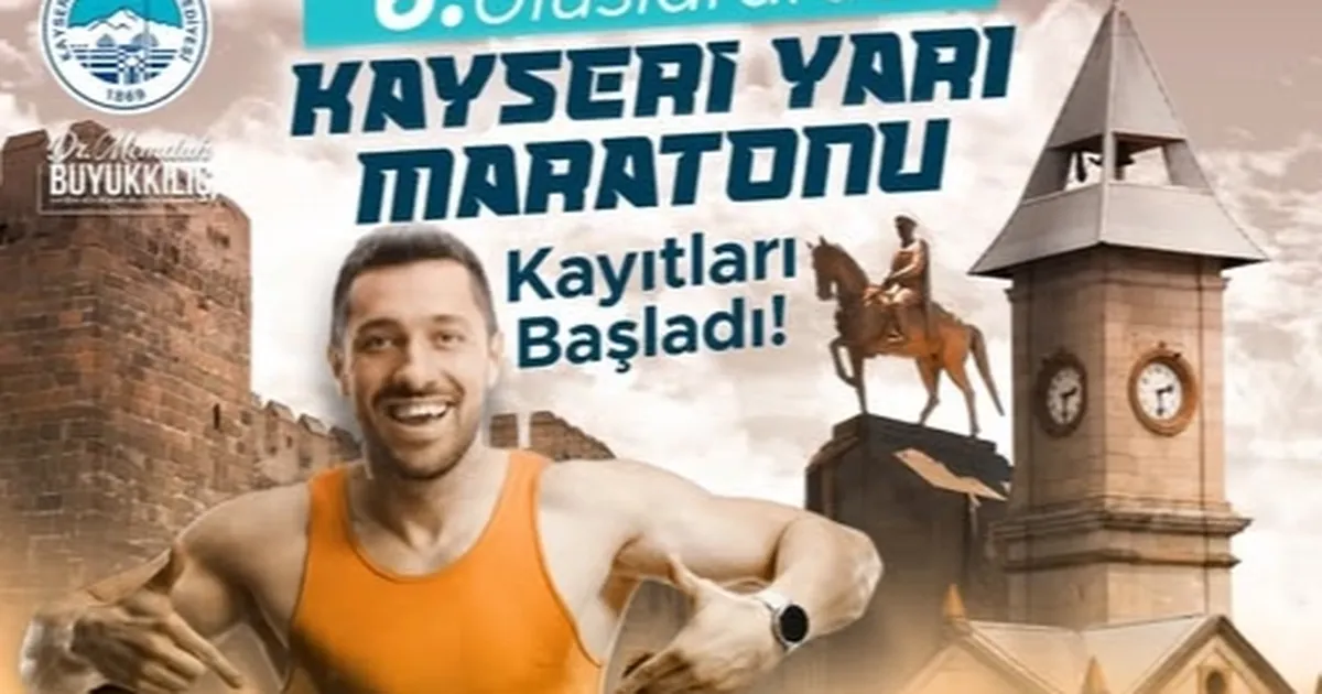 Uluslararası Kayseri Yarı Maratonu için geri sayım