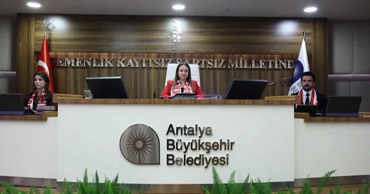 Antalya Büyükşehir Belediye Meclisi’nden Antalyaspor’a destek
