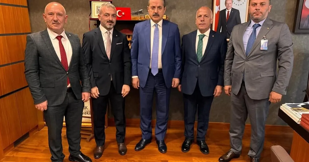 Artvin Ticaret Borsası’ndan Milletvekili Faruk Çelik’e ziyaret