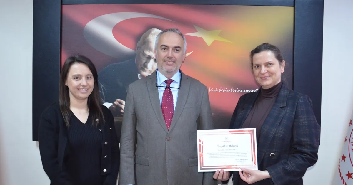 Bursa İl Sağlık’tan SHM’ye yönlendirme yapan hekimlere teşekkür
