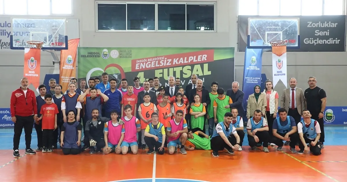 Bursa İnegöl’de engelsiz turnuva coşkusu