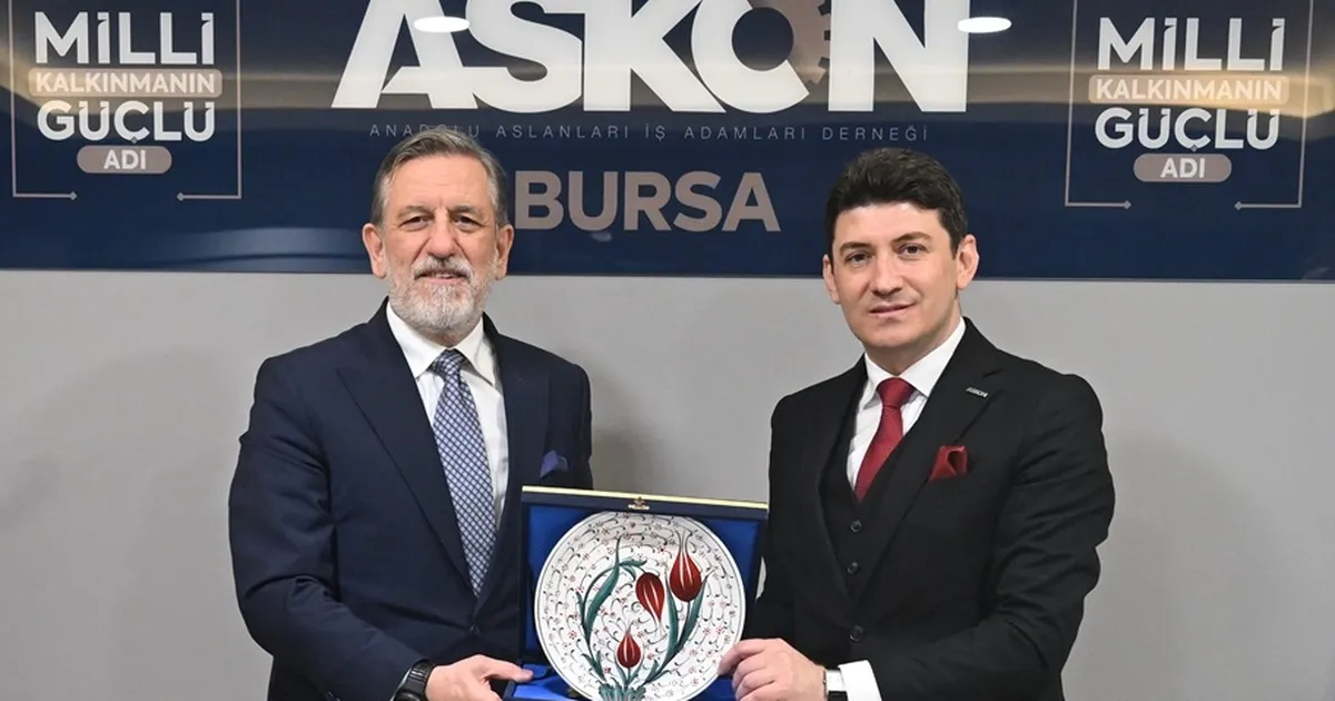 Bursa iş dünyası ASKON’da buluştu… BTSO Başkanı Burkay’dan ‘2030 vizyonu’ vurgusu
