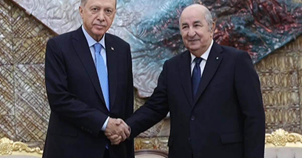 Cezayir Cumhurbaşkanı Tebbun Türkiye’ye geliyor