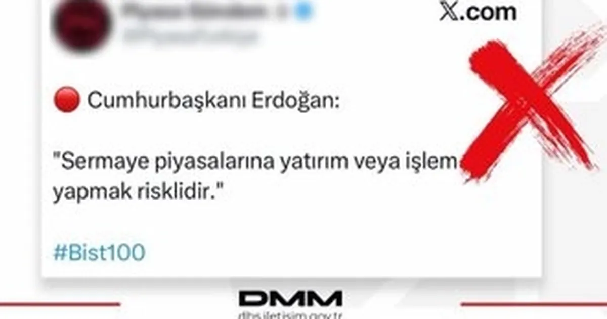 DMM’den ‘sermaye piyasaları’ açıklaması