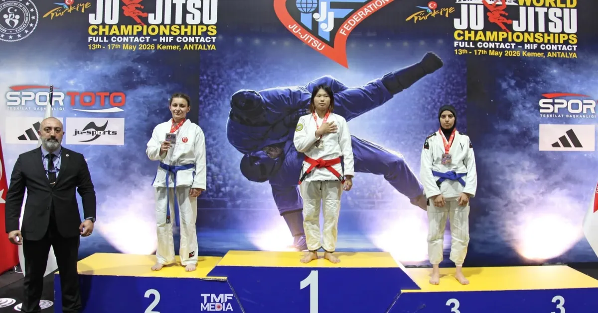 Edirneli milli sporcu İzel Erim dünya ikincisi oldu!