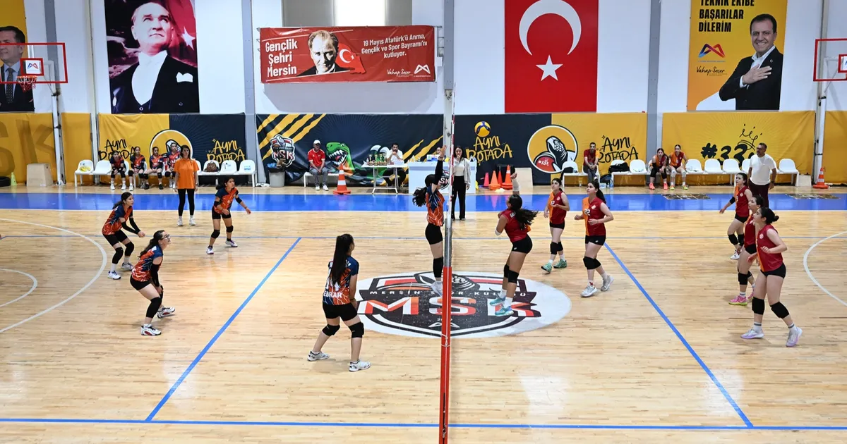 Gençlerin bayramı Mersin’de turnuvalarıyla taçlandı