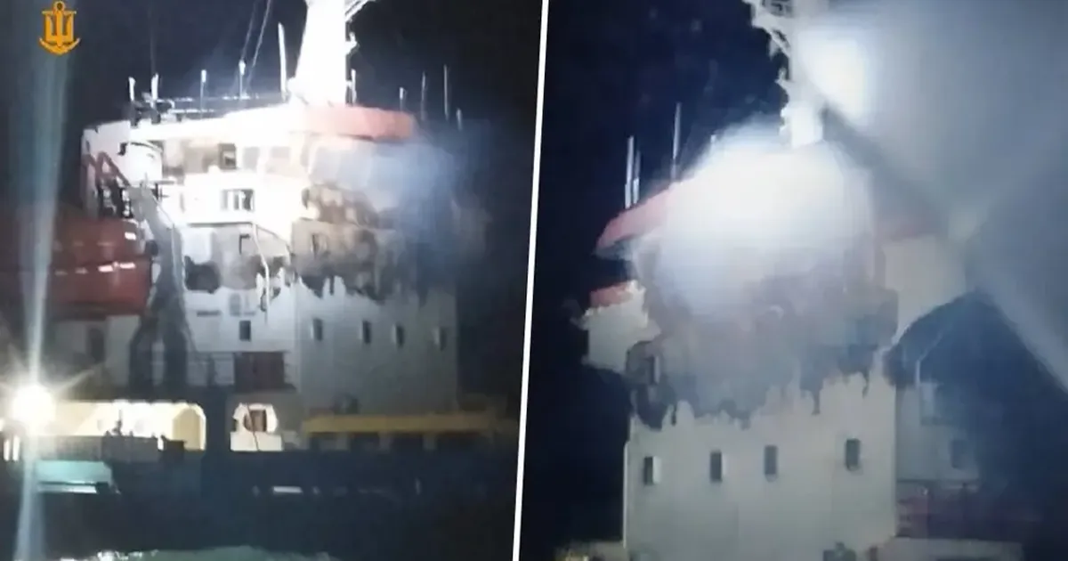 Karadeniz’de Türk gemisi vuruldu
