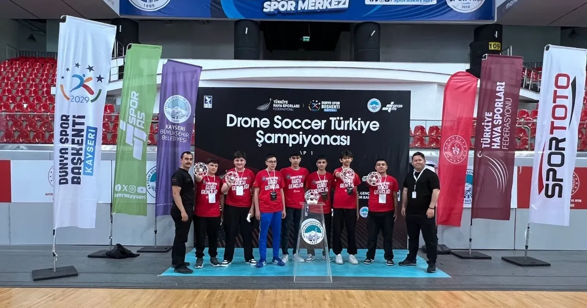 Kayseri’de Drone Soccer Türkiye Şampiyonası heyecanı