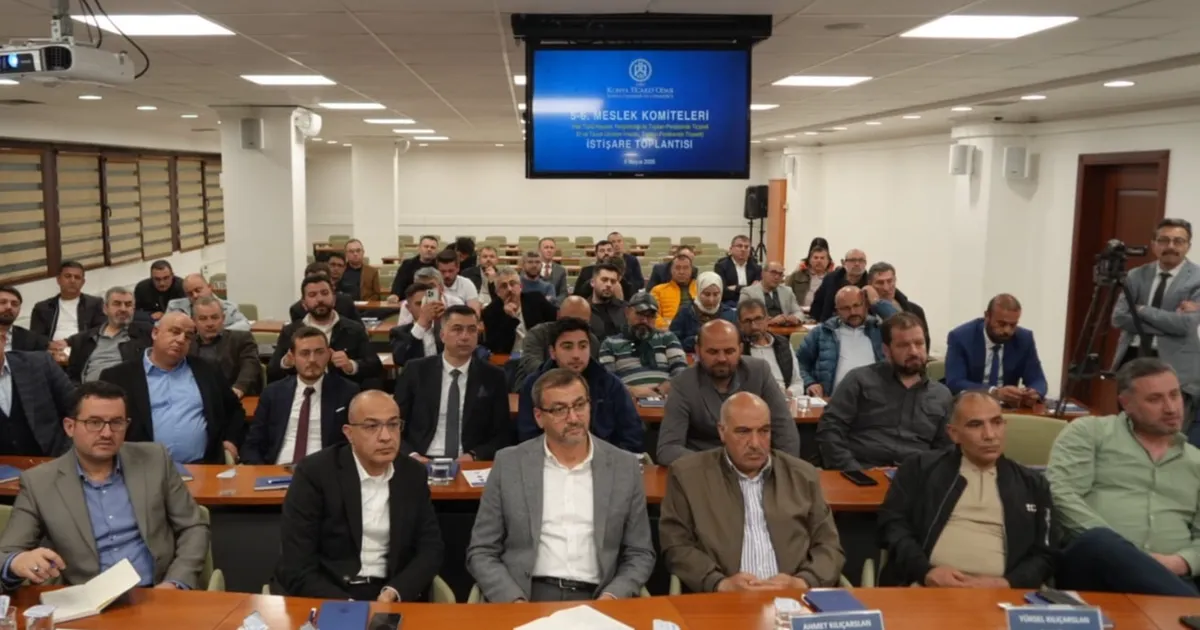 Konya Ticaret Odası sektörlerle buluştu