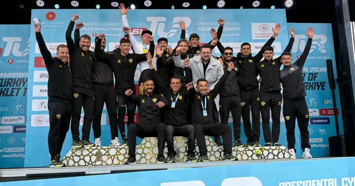 Konyalı sporcular Cumhurbaşkanlığı Turu’nda göz doldurdu