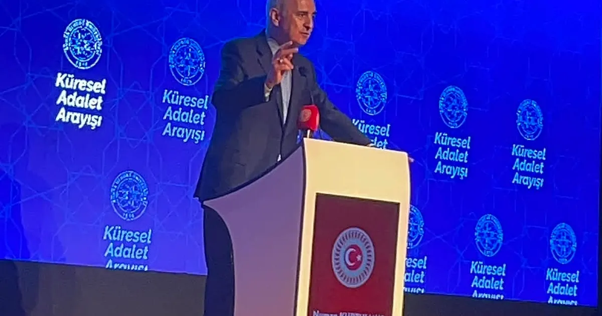 TBMM Başkanı Numan Kurtulmuş’tan “Yeni Bir Dünya” çağrısı