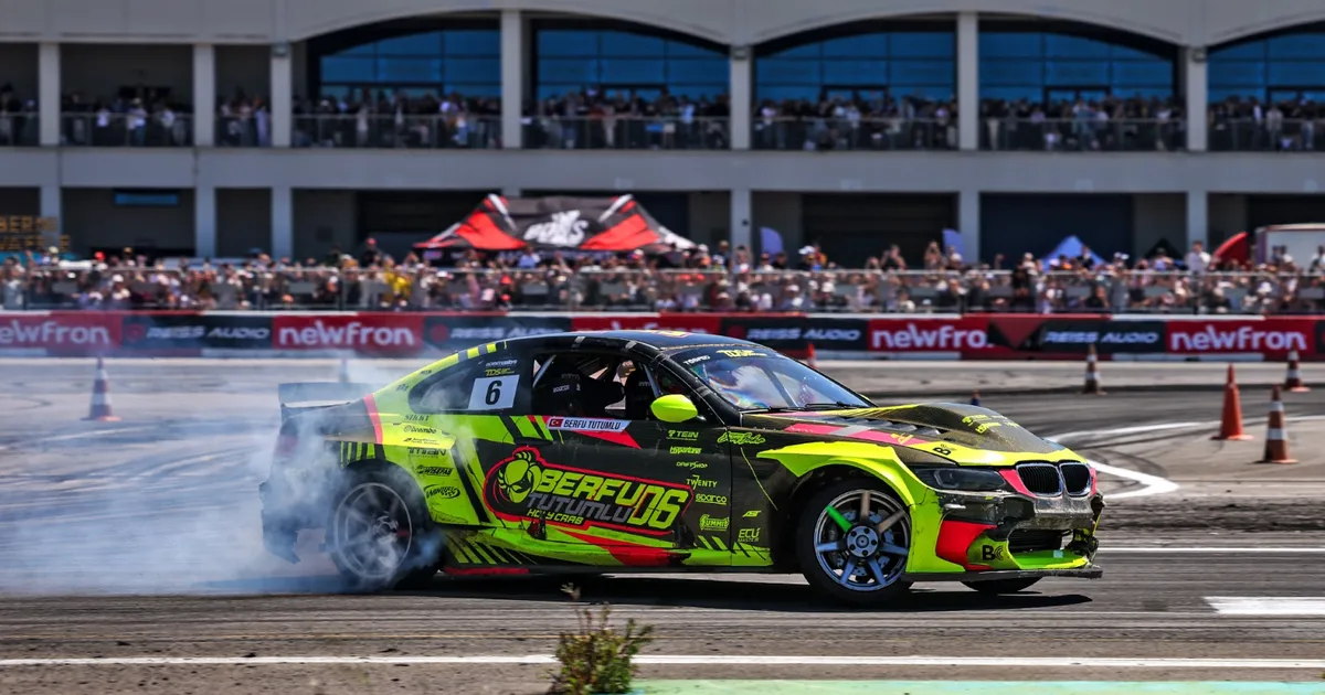 Drift heyecanı TOSFED İstanbul Park’ta sürüyor