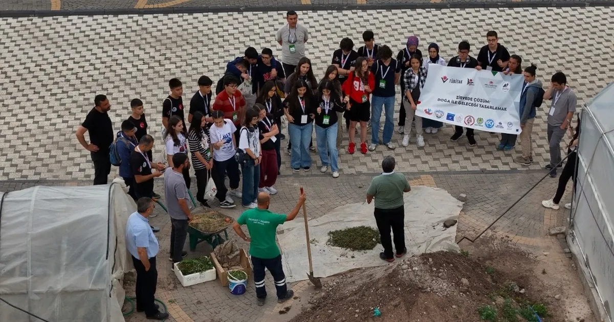 Kayseri Doğal Ürün Bahçesi’ne öğrenci akını