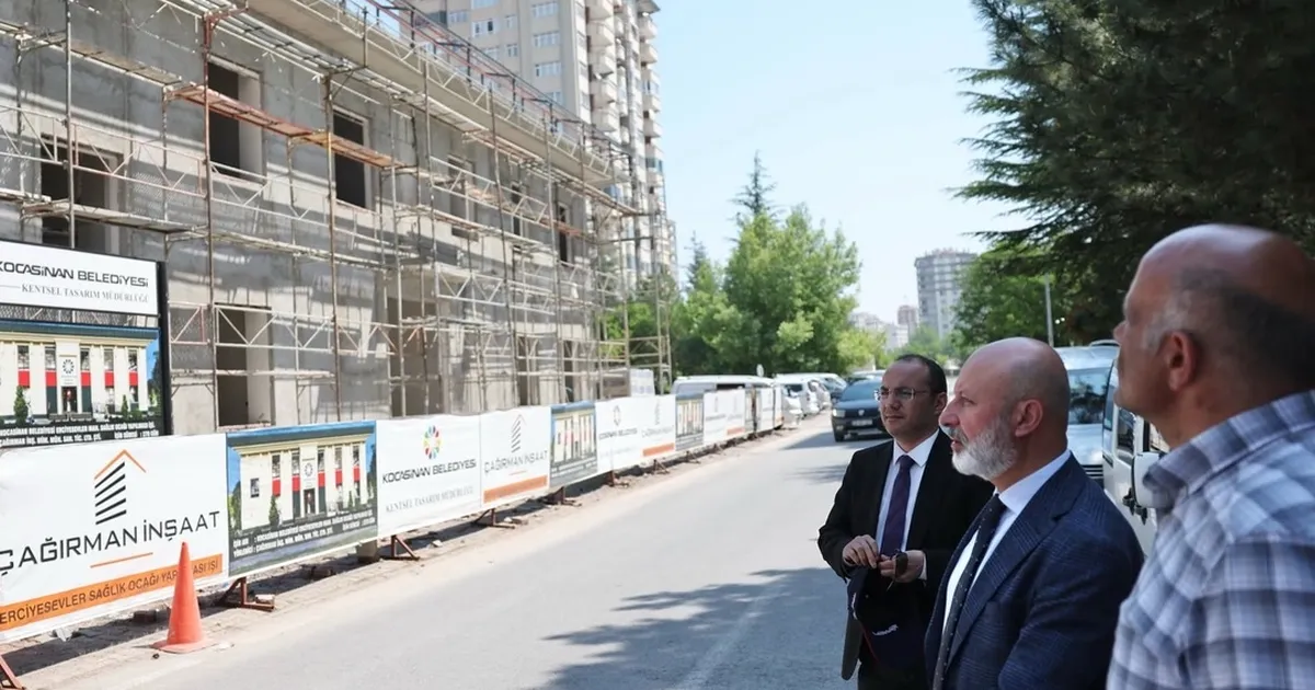 Kayseri Kocasinan’da Erciyesevler’e aile sağlığı merkezi müjdesi