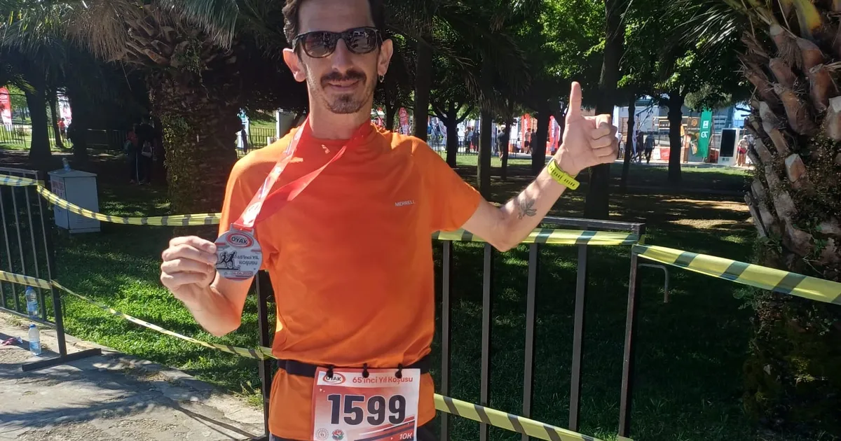 Keşanlı atlet Alper Elmas’tan OYAK 65. Yıl Koşusu’nda büyük başarı