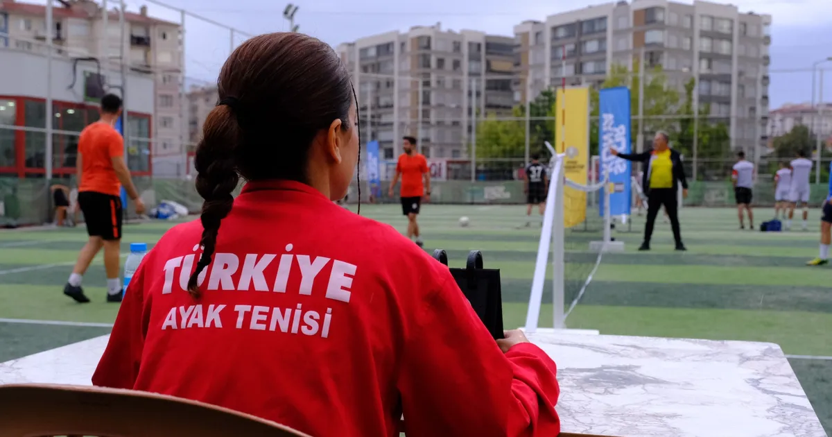 Konya’da ayak tenisi hazırlığı