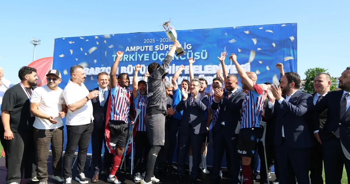 Trabzon Ampute futbolunda yeni hedef