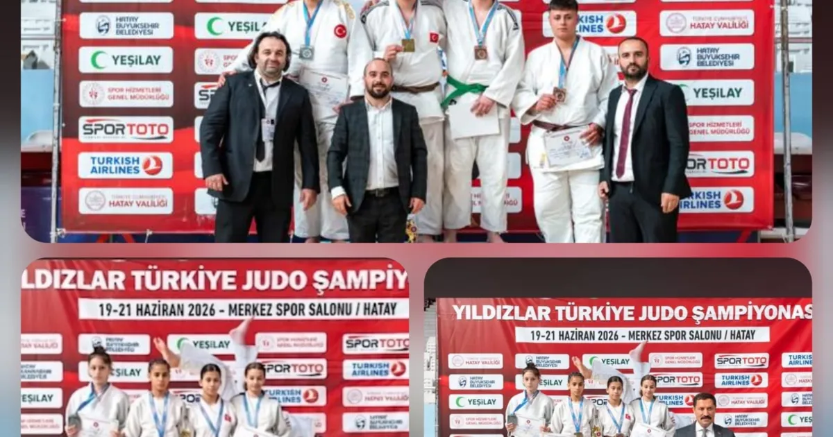 Uzunköprülü judocular Türkiye Şampiyonası’na damga vurdu