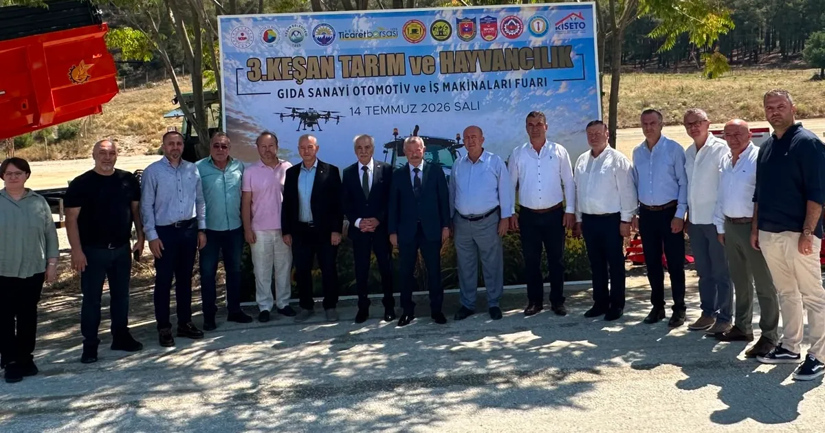 3. Keşan Tarım ve Hayvancılık Fuarı tanıtıldı
