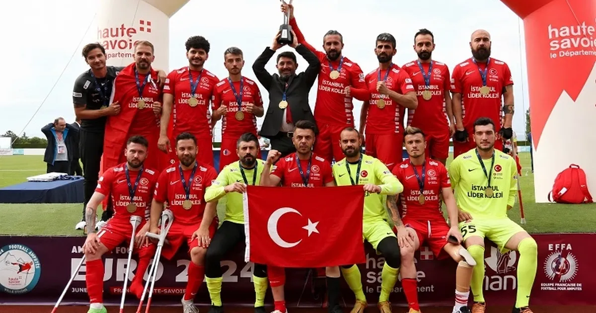 Ampute Futbol Millî Takımı’na ‘Lider’ sponsor