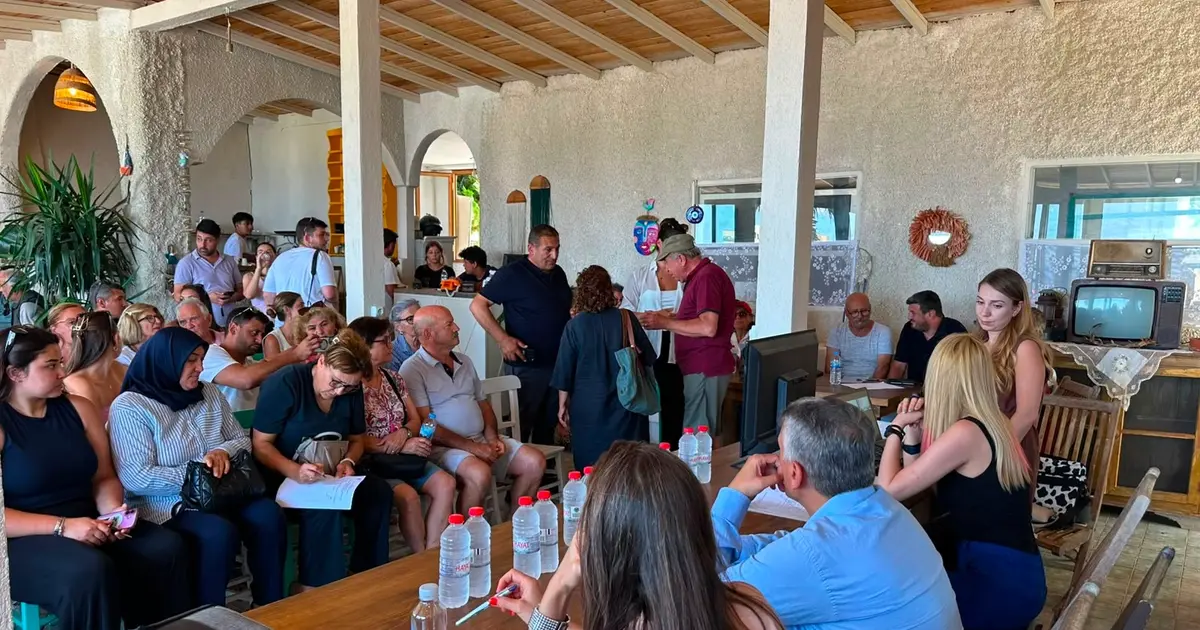 Castello Fontana’ya Çeşme halkından destek