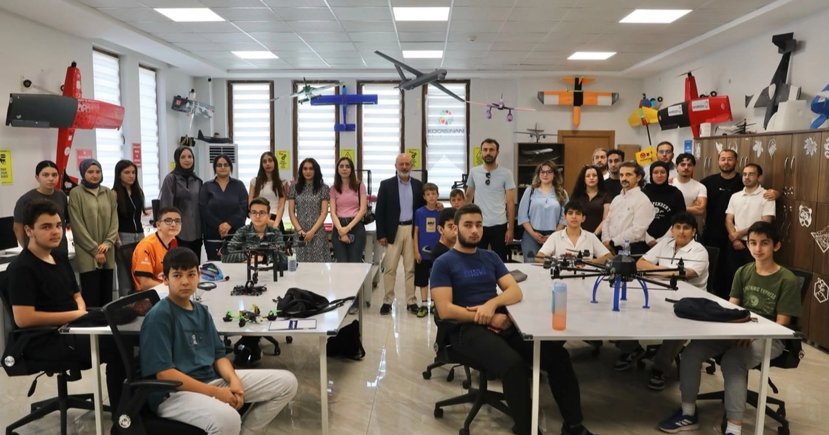Kayseri Kocasinan İnovasyon Merkezi öğretmen adaylarına ilham oldu
