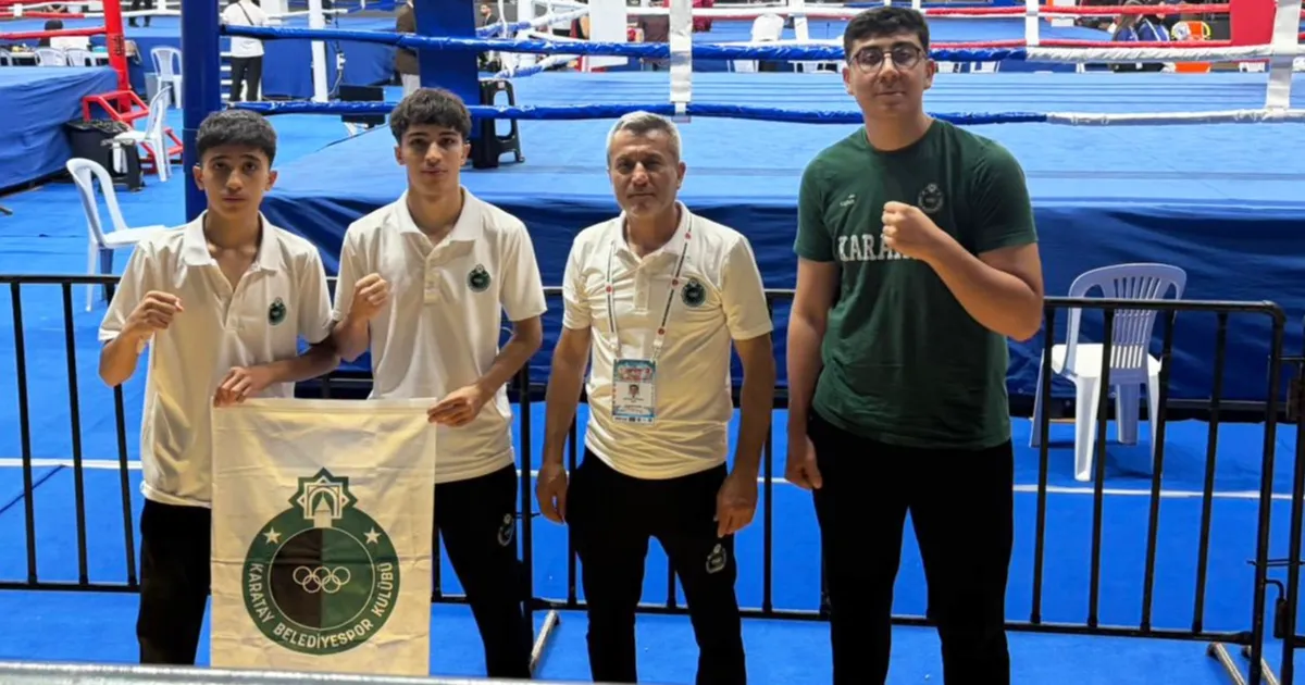 Konya Karatay’da Kick Boks’ta çifte madalya