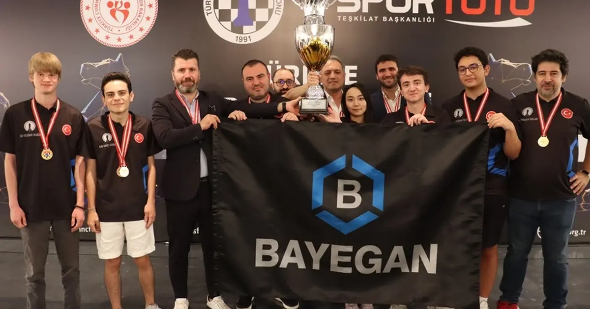 BAYEGAN Pendik Satranç’tan üst üste üçüncü şampiyonluk