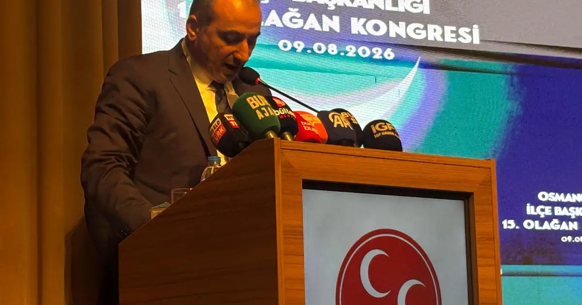 Bursa’da MHP Osmangazi’de Serdar Burulday dönemi