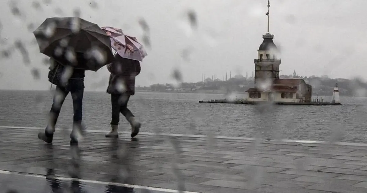 İstanbul Valiliği uyardı… Yağışlı sistem geliyor, sıcaklıklar 4 ila 6 derece düşecek