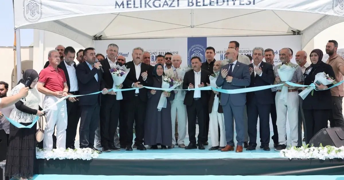 Kayseri Melikgazi’de Hayrat Camii faaliyete açıldı