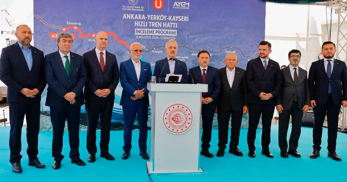 Kayseri YHT hattına sıkı takip