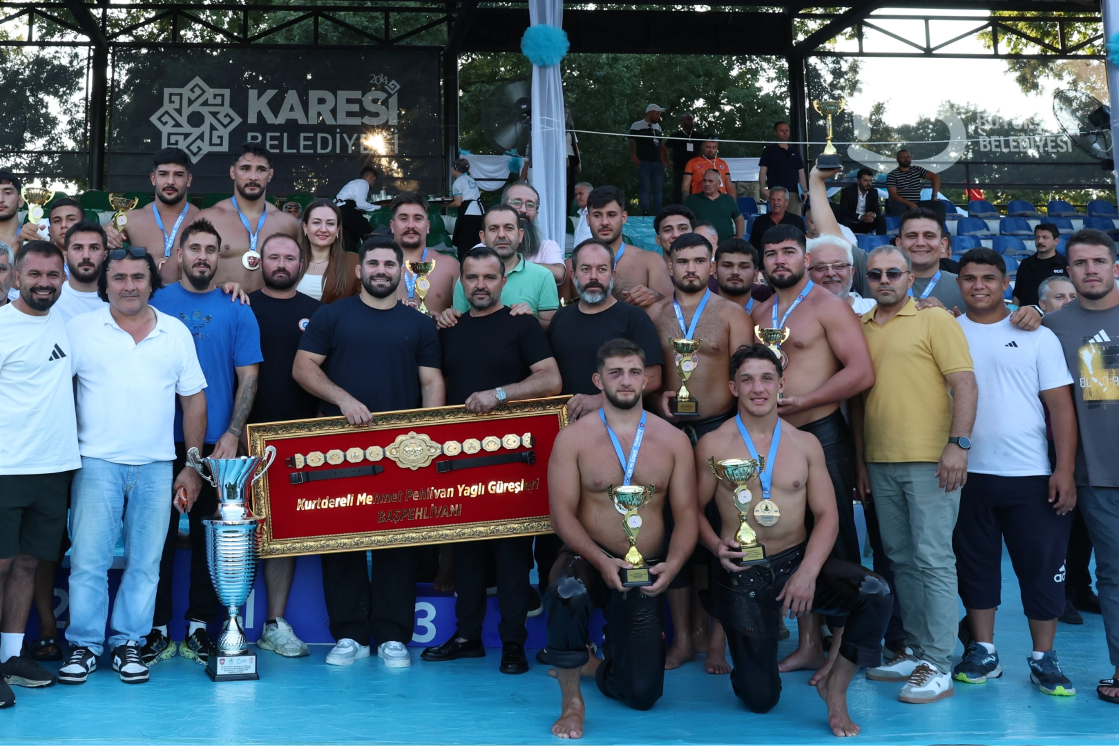Antalya’nın 21 pehlivanı Cumhurbaşkanlığı Kupası için Er Meydanı’nda