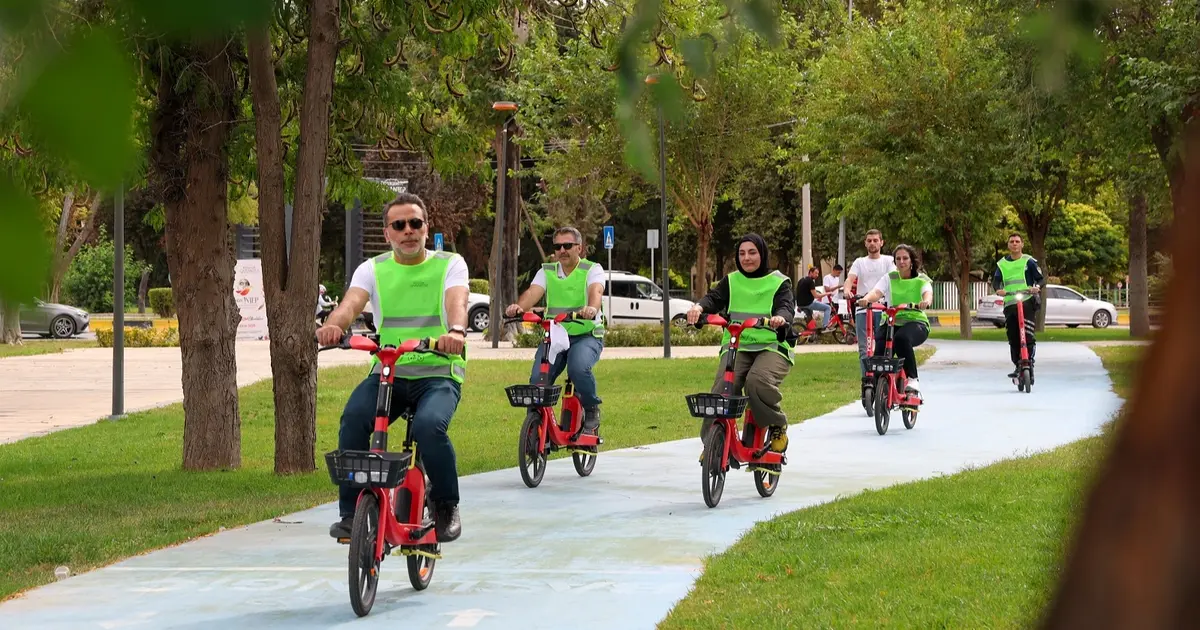Gaziantep’te hareketliliğe özel pedal