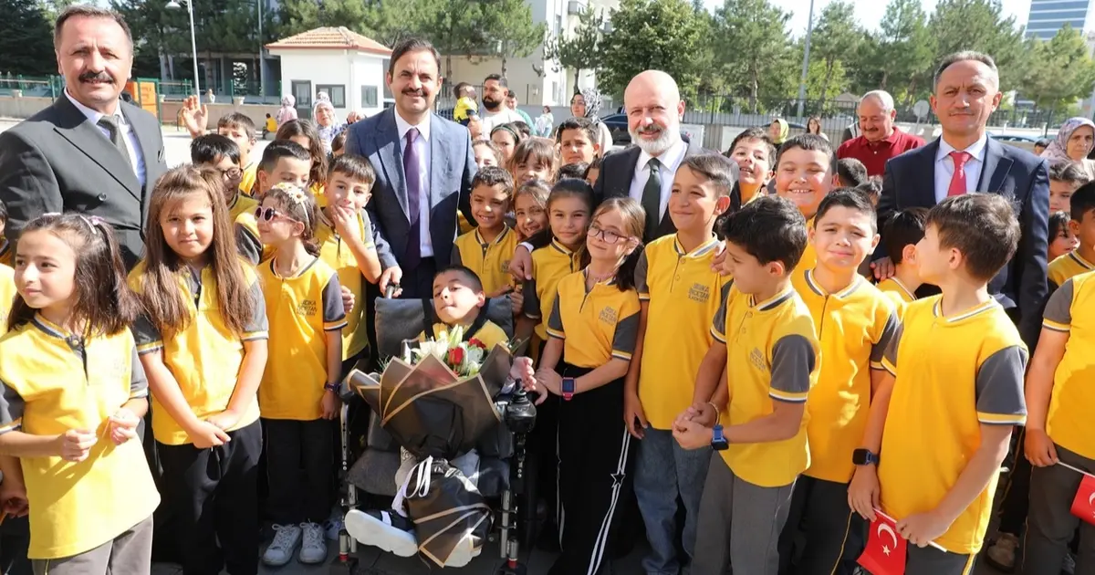 Kayseri Kocasinan’da ilk ders zili çaldı