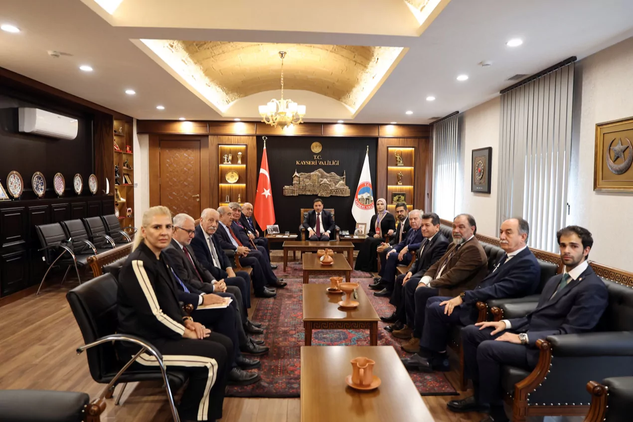 Kayseri Talas’ta Türk Dünyası Şair ve Yazarlar Buluşması coşkusu
