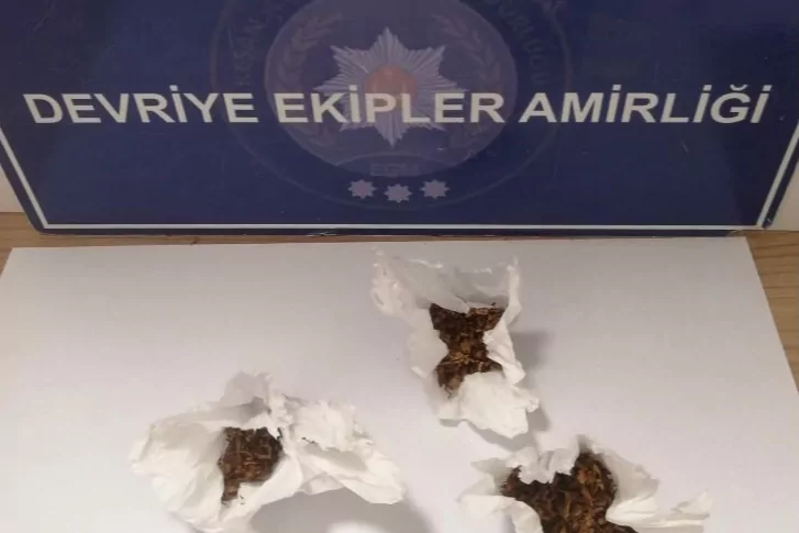 Keşan’da ticari takside uyuşturucu taşıdılar! 2 tutuklama